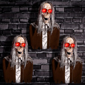 Halloween Animatronics Hanging Zombie Decorations
