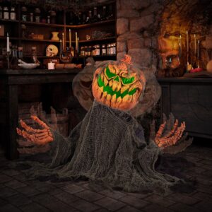 Halloween Animatronics Groundbreaker Pumpkin
