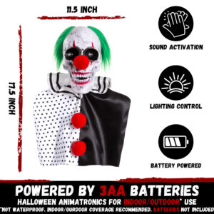 Halloween Animatronics Clown Pathway Markers Decorations - Image 4
