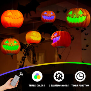 Halloween Decorations Floating Pumpkin Lights - Image 3