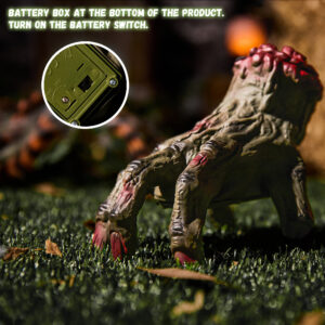 Halloween Animatronics Crawling Zombie Hand Decorations - Image 6
