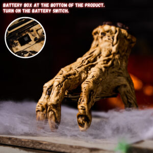 Halloween Animatronics Crawling Zombie Hand Decorations - Image 5