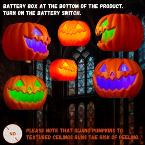 Halloween Decorations Floating Pumpkin Lights - Image 6