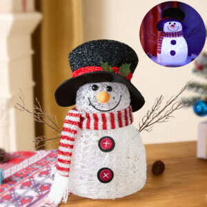 Christmas Light Up Snowman Decorations