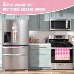 ELAMAS 5 Pack Easter Refrigerator Handle Covers - Image 7