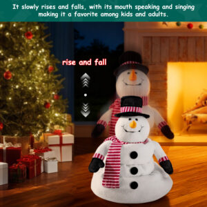 Alternative view of Christmas Animated Up & Down Singing Snowman