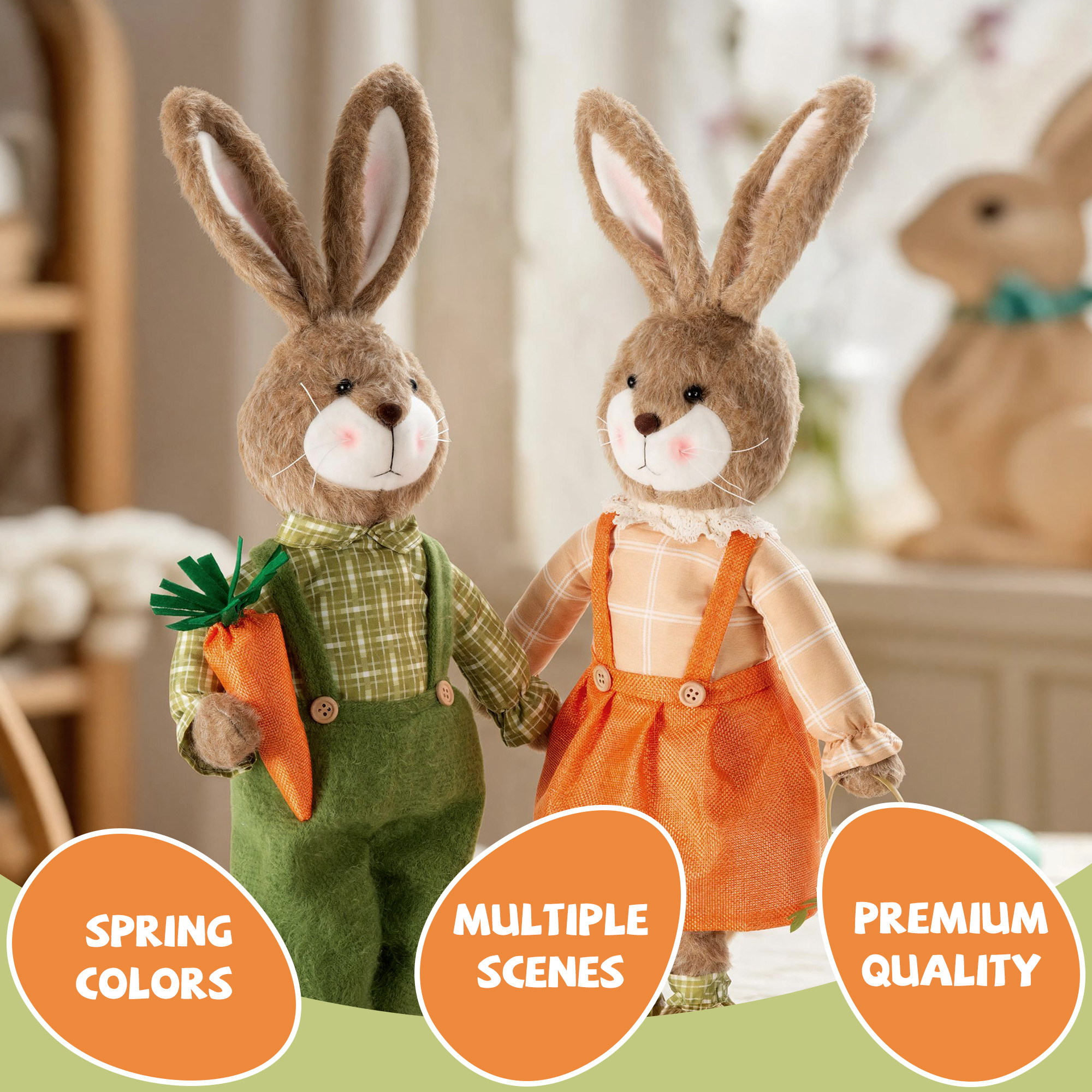 ELAMAS Easter Bunny Decorations - Image 6