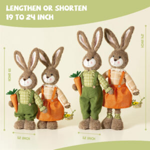ELAMAS Easter Bunny Decorations - Image 5