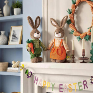 Alternative view of ELAMAS Easter Bunny Decorations