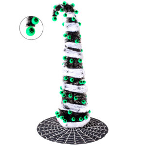 5ft Halloween Eyeball Tree with 50 Lights