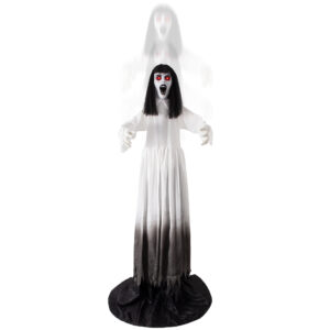 Halloween Animatronics Decorations, Animated Up & Down Haunted Ghost