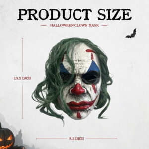 Halloween Clown Mask - Image 8