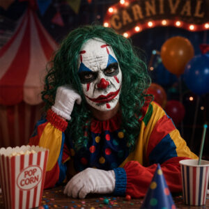 Halloween Clown Mask - Image 5
