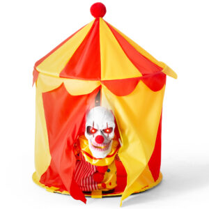Halloween Animatronic Clown Circus Tent Decoration