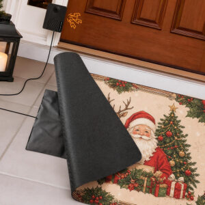 Halloween Musical Door Mat, Foot Sensor 2-in-1 Christmas Doormat Holiday Decor - Image 7