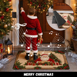 Halloween Musical Door Mat, Foot Sensor 2-in-1 Christmas Doormat Holiday Decor - Image 8