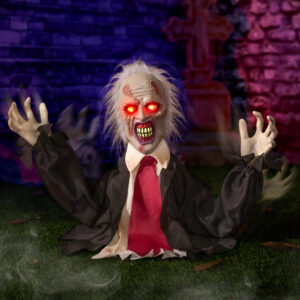 Alternative view of Halloween Decorations Animatronic Zombie Groundbreaker