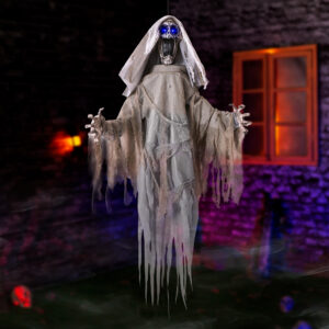 Alternative view of Halloween Animatronics Decorations 59inch Scary Hanging Ghost