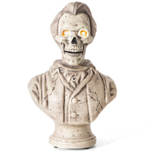 Halloween Animatronics Talking Stone Statue Decorations