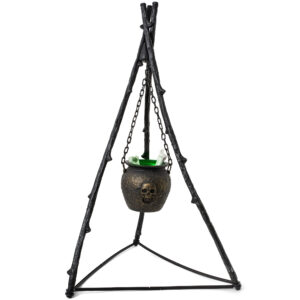 Halloween Decorations Witch Cauldron with Tripod